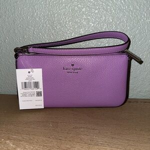 Kate Spade purple wristlet